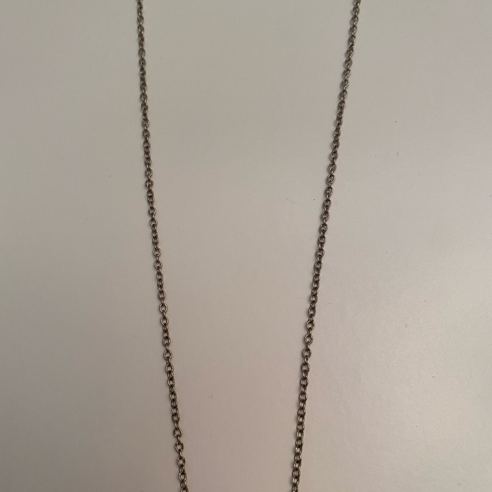 Heart rhinestone necklace - Picture 3 of 7